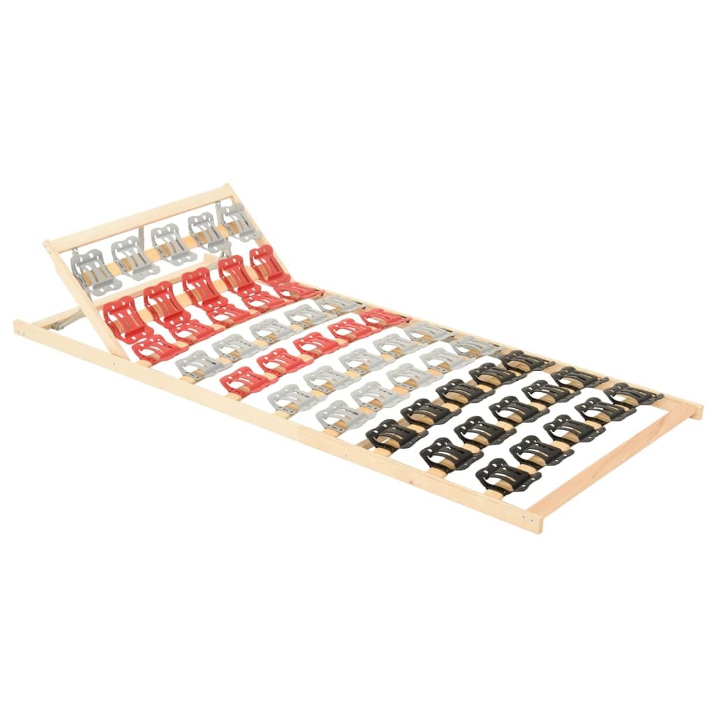 tinkaro Relax Lattenrost ELLI Latten & Tellerfedern Bettrost 80 x 200 cm Kopfteil verstellbar