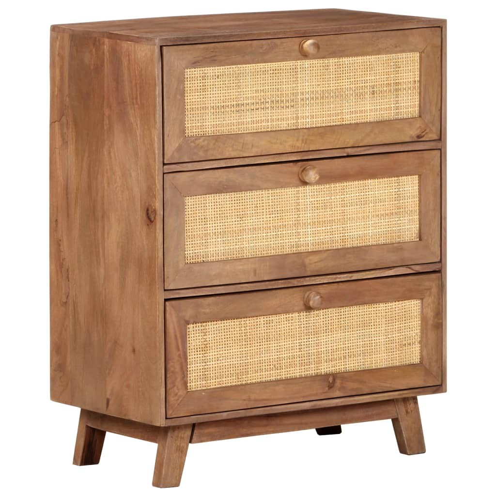 tinkaro Kommode ANICETO Massivholz Mango Sideboard Braun