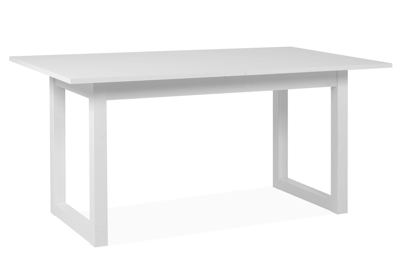 finori Esstisch Denver Weiß 160 - 200 cm Ausziehtisch Esszimmertisch