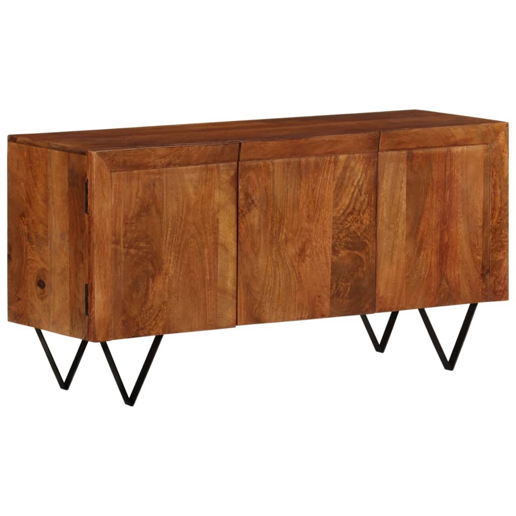 tinkaro Sideboard AUDAT Massivholz Mango Kommode Braun