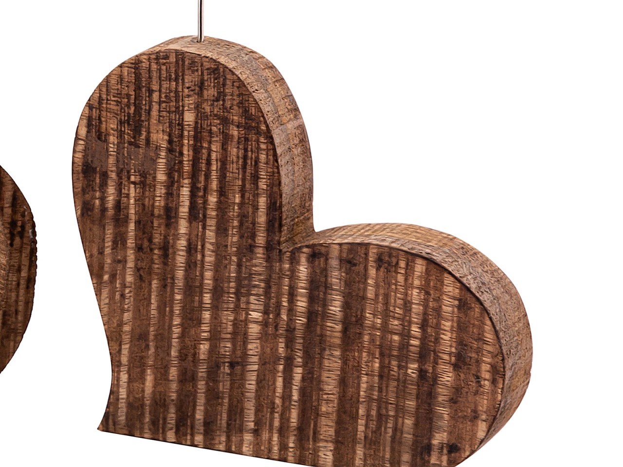 tinkaro Fotoständer JOST Set 3-teilig Mangoholz Fotohalter Braun